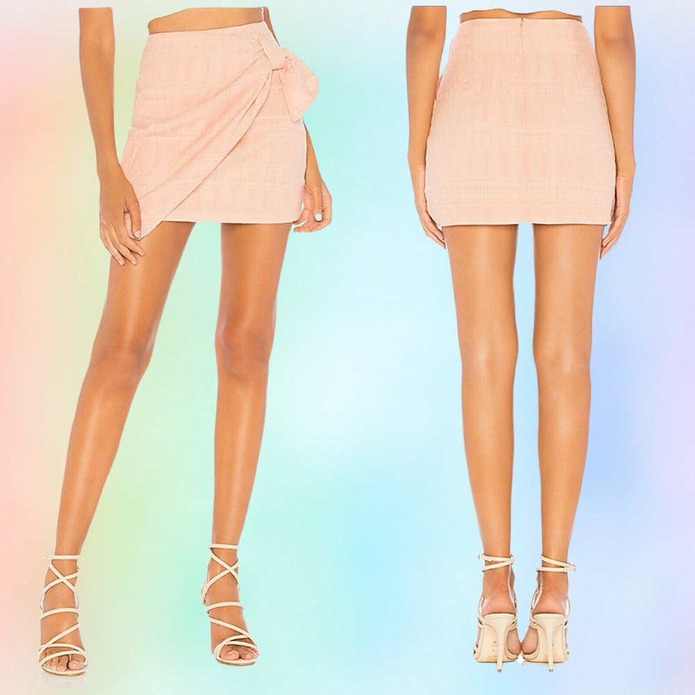 Tularosa Katie Skirt XL in‎ Blush peach NWT $128